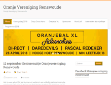 Tablet Screenshot of ovrenswoude.nl